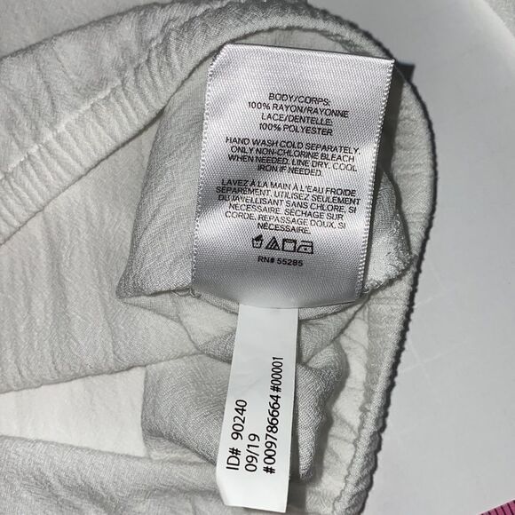 Empress V-Neck Lace Long Sleeve Blouse Size Small - Picture 12 of 12